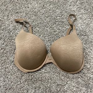 Victoria Secret Tan Bra. Size 34DD
